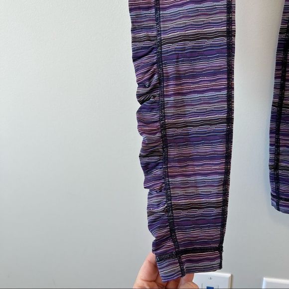 Lululemon Speed Tight  IV Leggings Space Dye Twist Ultra Violet - Picture 14 of 16